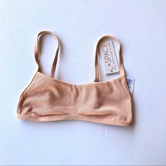 NWT L* space Dessert Rose Gemma Swim Top XS - Picture 5 of 8